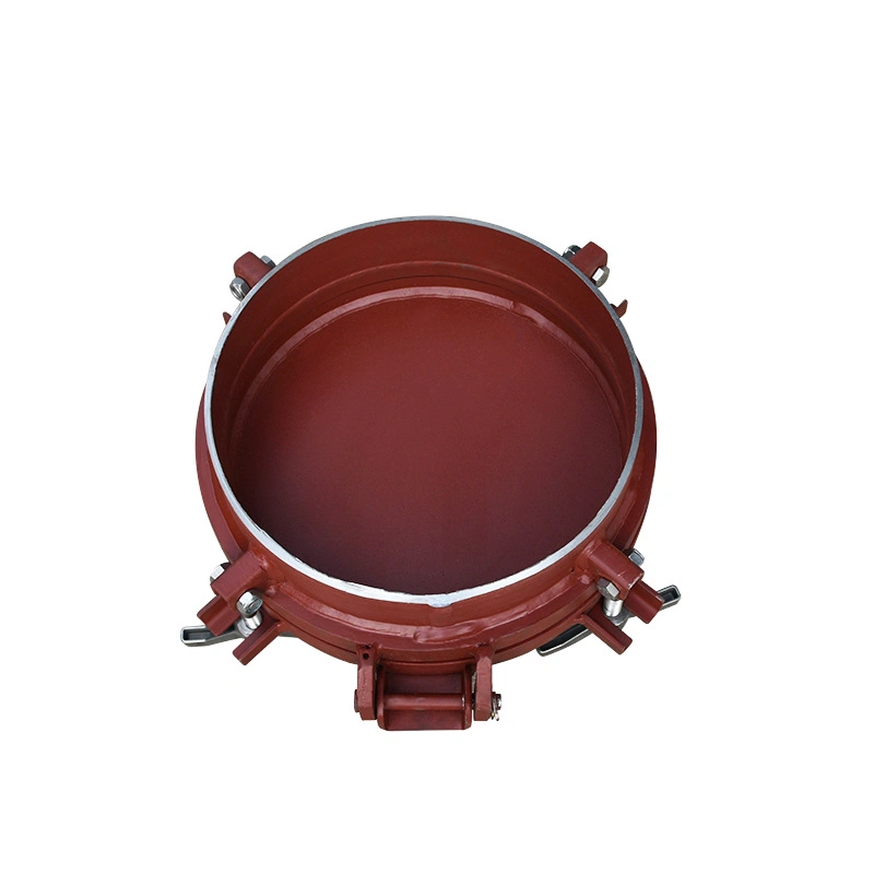 Double Flanged Carbon Steel Manhole Cover for Sulfuric Acid Tank, Bulk Tank, Chemical Oil Liquid Tank Truck Manhole (DN300 -500mm 0.2-0.4MPa)