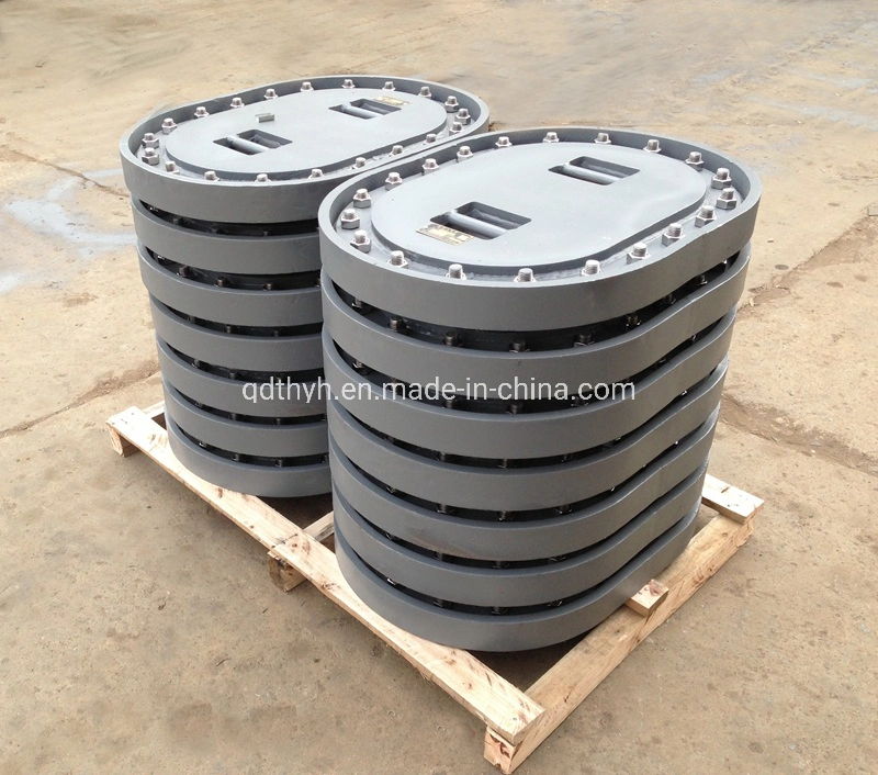 Marine Boat Steel Watertight Manhole Cover for Ship