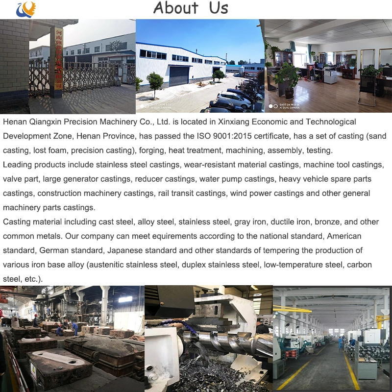 Drilling Machinery Casting/Textile Machinery Casting/Pneumatic Tools/Cutting Machine Tools/Grinder Housings/Pump Accessory